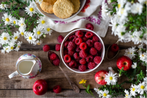 breakfast table